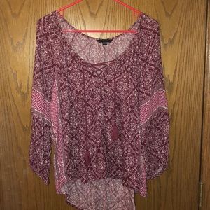 American eagle flowy long sleeve